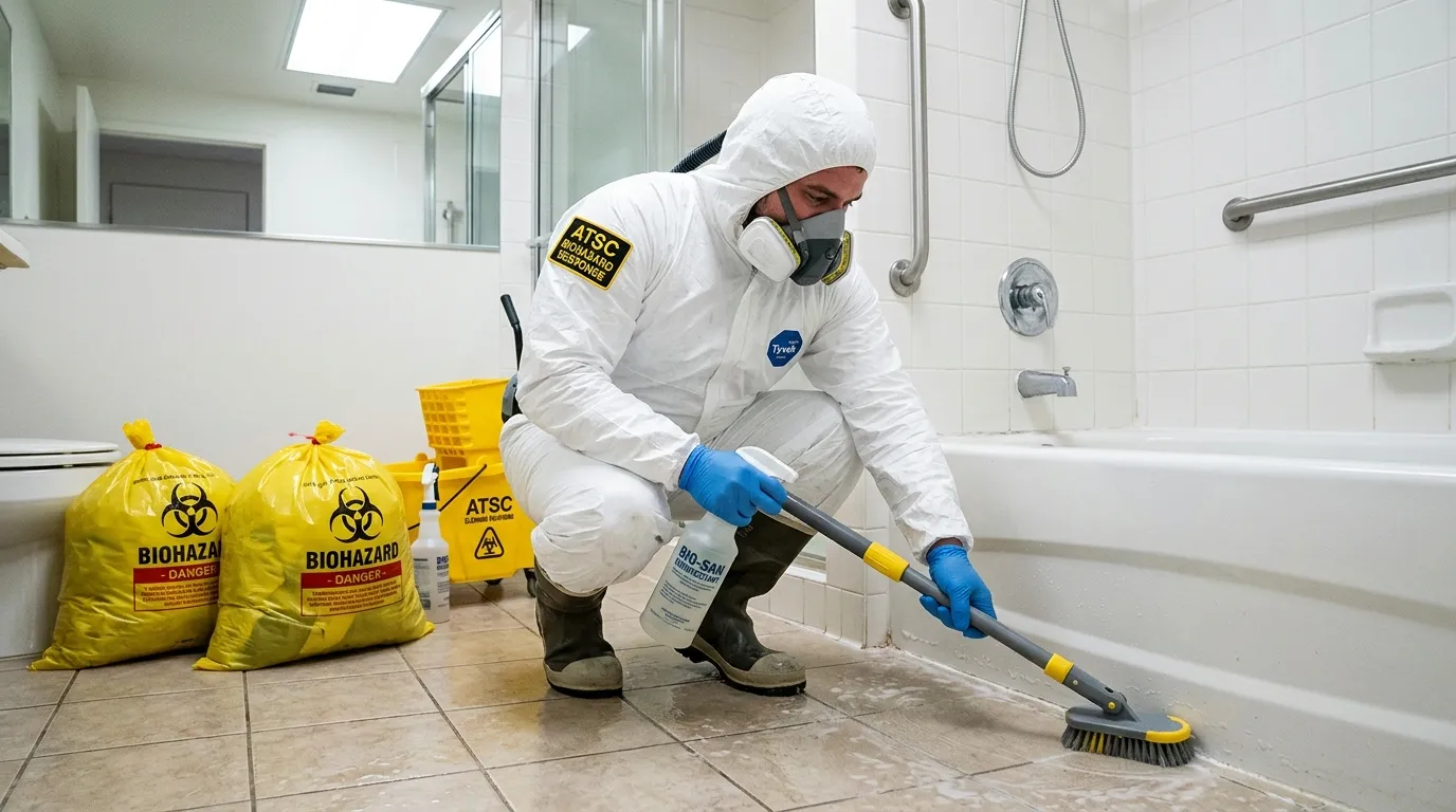 Decontamination equipment deployed for Blood Cleanup in North Smithfield